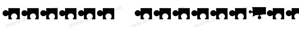 Puzzle Pieces字体转换
